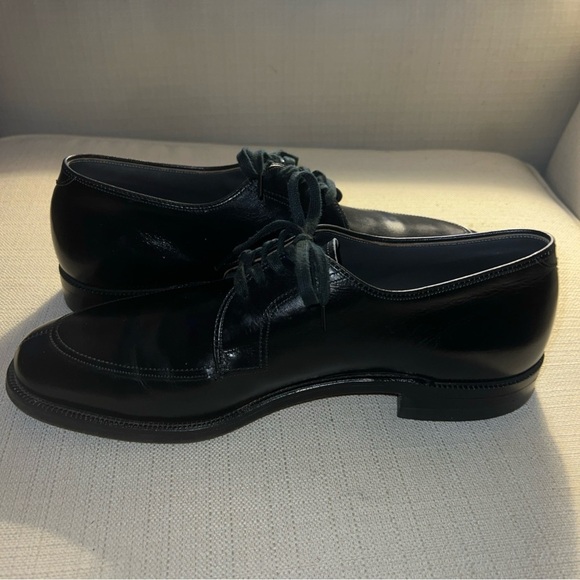 Breather Wright Arch Preserver Split Toe Derby Men’s 10C Black Leather 509083B - Picture 7 of 11